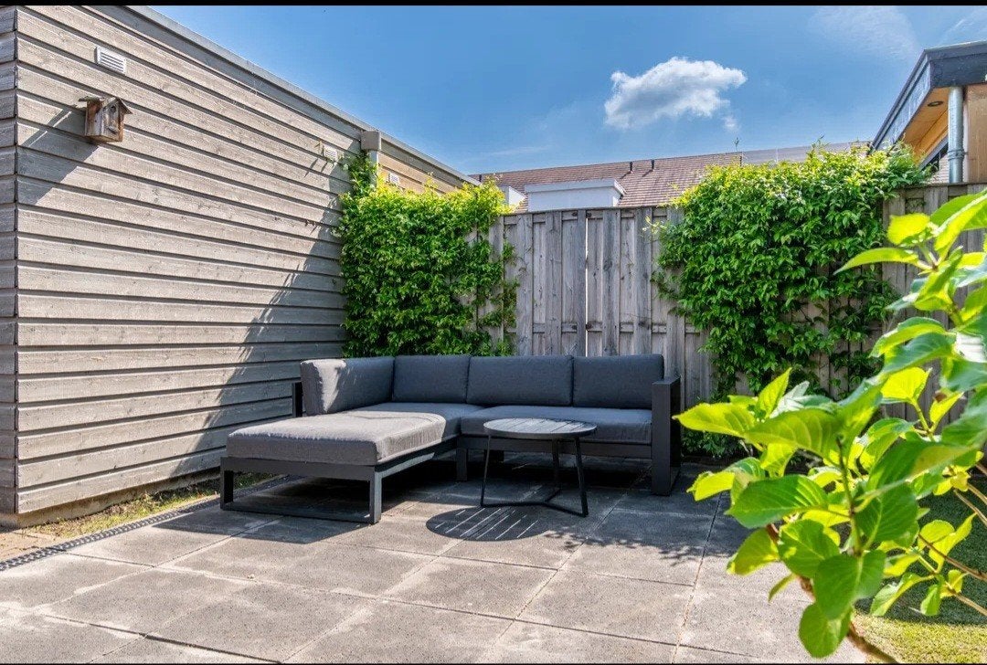 Hoek Loungeset (Aluminium, top staat), Ophalen, 3 zitplaatsen, Aluminium, Zo goed als nieuw