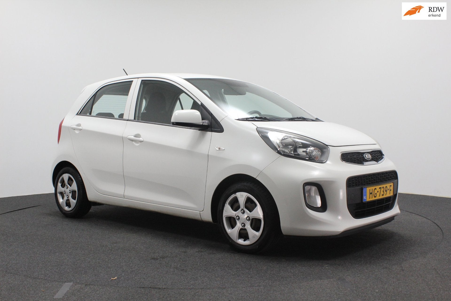 Kia Picanto 1.0 CVVT ComfortLine | Airco | Elektrische ramen, Auto's, Voorwielaandrijving, Euro 5, Gebruikt, Wit