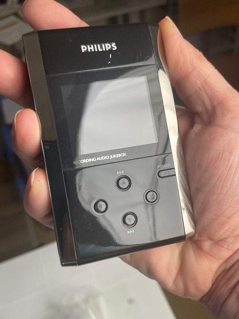 Philips 120/05 ‘Jukebox’ HDD audio-speler MP3-speler , Overige types, Gebruikt, Zwart, Ophalen of Verzenden