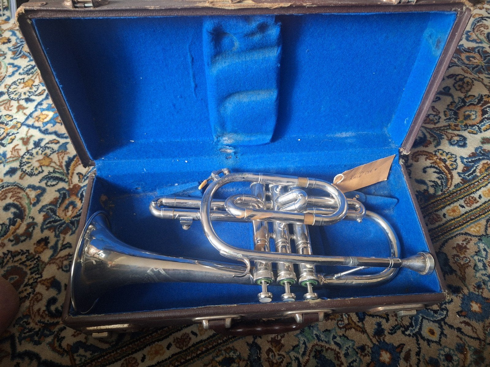 blaasinstrument Cornet, Muziek en Instrumenten, Ophalen, Gebruikt, Overige typen