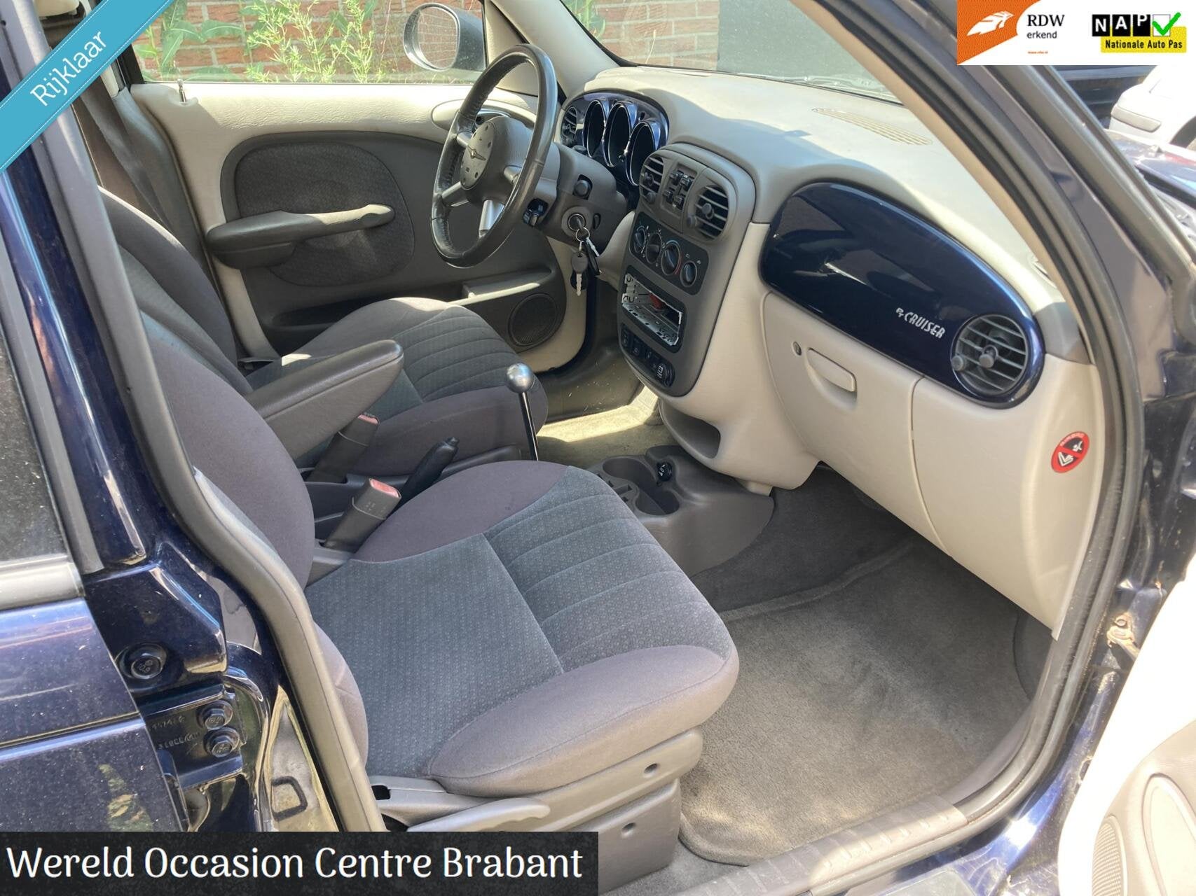 Chrysler PT Cruiser 2.4i Touring, Auto's, Voorwielaandrijving, Gebruikt, Traction-control, Blauw