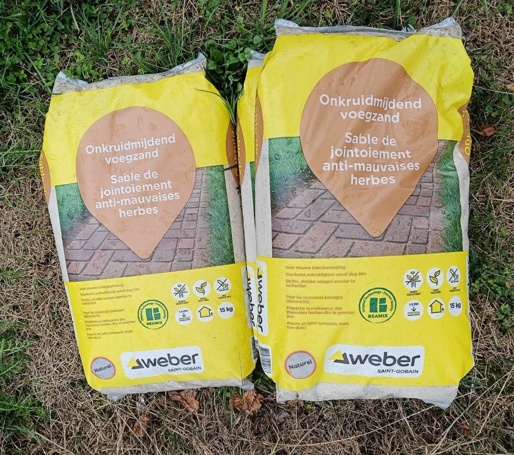 Onkruidmijdend Voegzand van Weber – Natuurlijk & Sterk, Tuin en Terras, Ophalen, Nieuw, Brekerzand