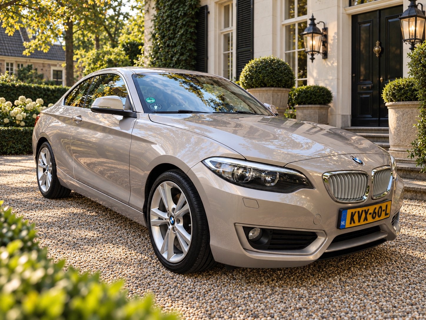BMW 2-Serie 220I Coupe - dakraam/hifi/leer nieuwstaat!, Auto's, 183 pk, Dealer onderhouden, 4 cilinders, 4 stoelen