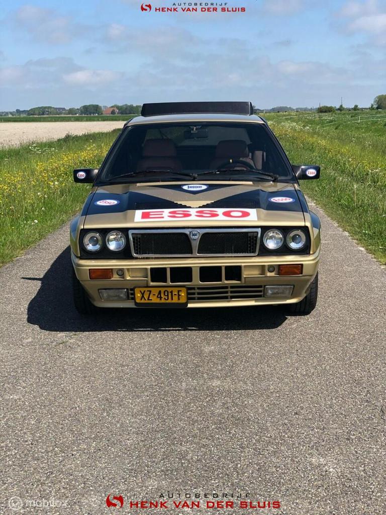 Lancia Delta 1.6 HF Turbo, Auto's, Voorwielaandrijving, Zwart, Geïmporteerd, Lancia