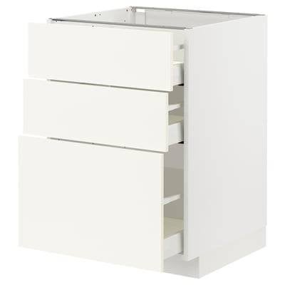 Ikea Metod/ Maximera, Ophalen, Wit, 50 tot 100 cm, Zo goed als nieuw
