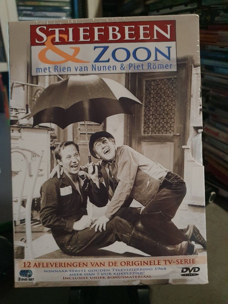 Stiefbeen & Zoon (3 DVD), Cd's en Dvd's, Dvd's | Tv en Series, Alle leeftijden, Ophalen, Zo goed als nieuw, Komedie