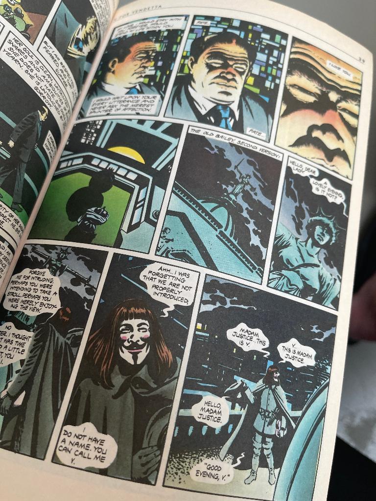 V for Vendetta (graphic novel) Amerikaanse uitvoering., Boeken, Eén comic, Amerika, Ophalen of Verzenden, Zo goed als nieuw