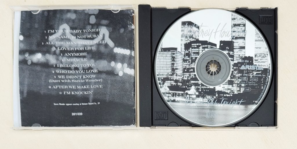 CD Whitney Houston – I'm Your Baby Tonight – 1990  - Arista, Ophalen of Verzenden, Zo goed als nieuw, Soul, Album