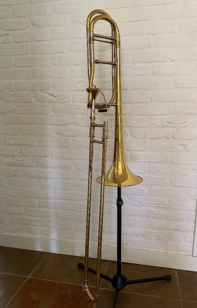 Vincent Bach Stradivarius 42 met Thayer ventiel, Ophalen, Gebruikt, Tenor, Met koffer