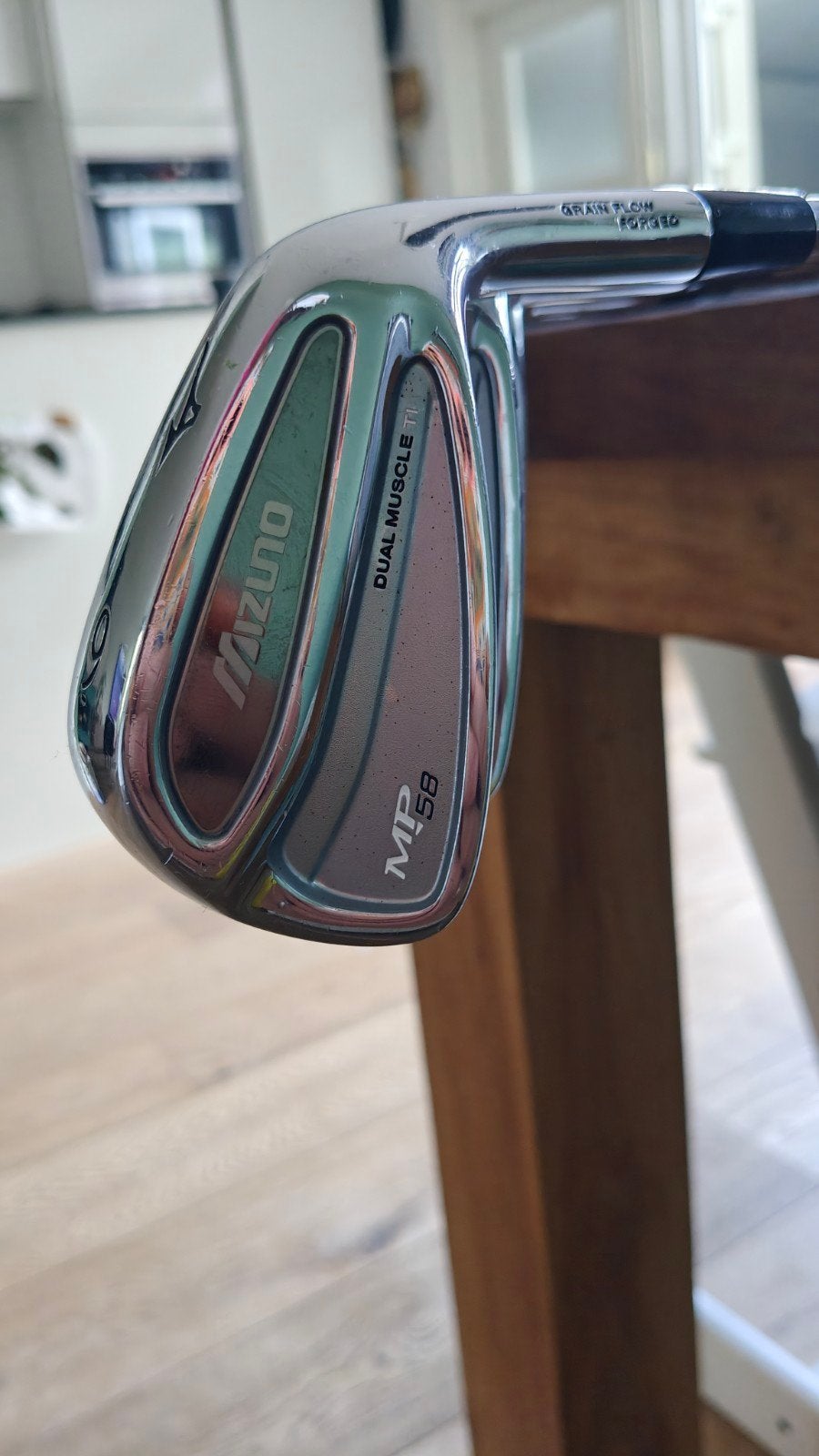 Mizuno MP-58 Golf IJzerset (4-P), Ophalen, Gebruikt, Set, Mizuno