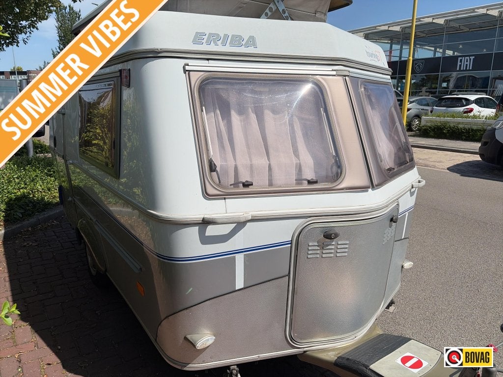 Eriba Puck 225 GT 2003 SCHERPE PRIJS, Caravans en Kamperen, Tot en met 2, Bedrijf, 500 - 750 kg, Eriba