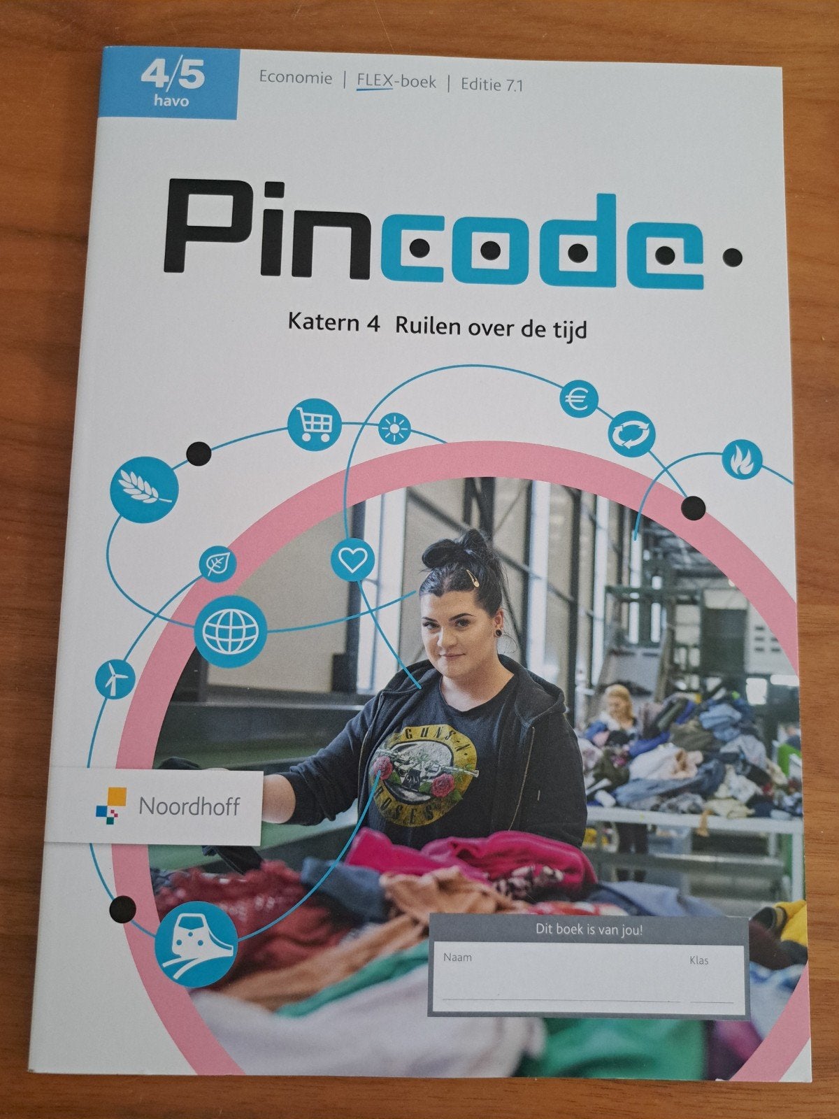 Pincode Economie FLEX-boek 4/5 HAVO Editie 7.1, Boeken, Schoolboeken, Ophalen of Verzenden, Zo goed als nieuw, HAVO, Economie