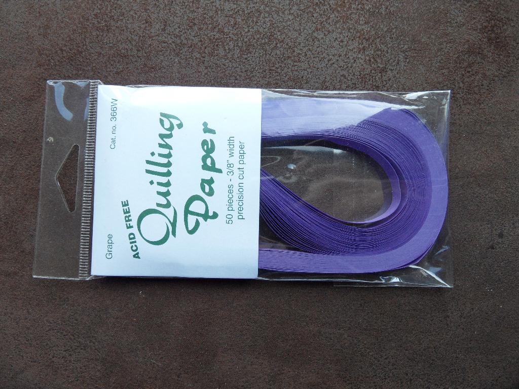 Quilling paper – papierfiligraanstroken 10mm paars, Hobby en Vrije tijd, Knutselen, Nieuw, Ophalen of Verzenden, Papier of Karton