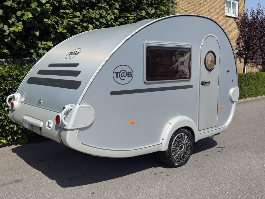 T@B 320 RS Luifel,Nieuwe bekleding,mooie compacte caravan, Tot en met 2, Bedrijf, Luifel, T@b