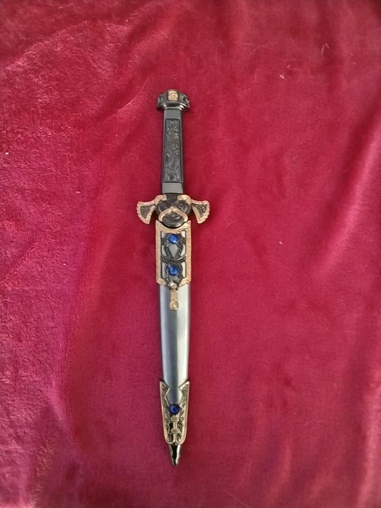Decoratieve Dolk met Schede - Fantasy Stijl, Ophalen of Verzenden, Zo goed als nieuw