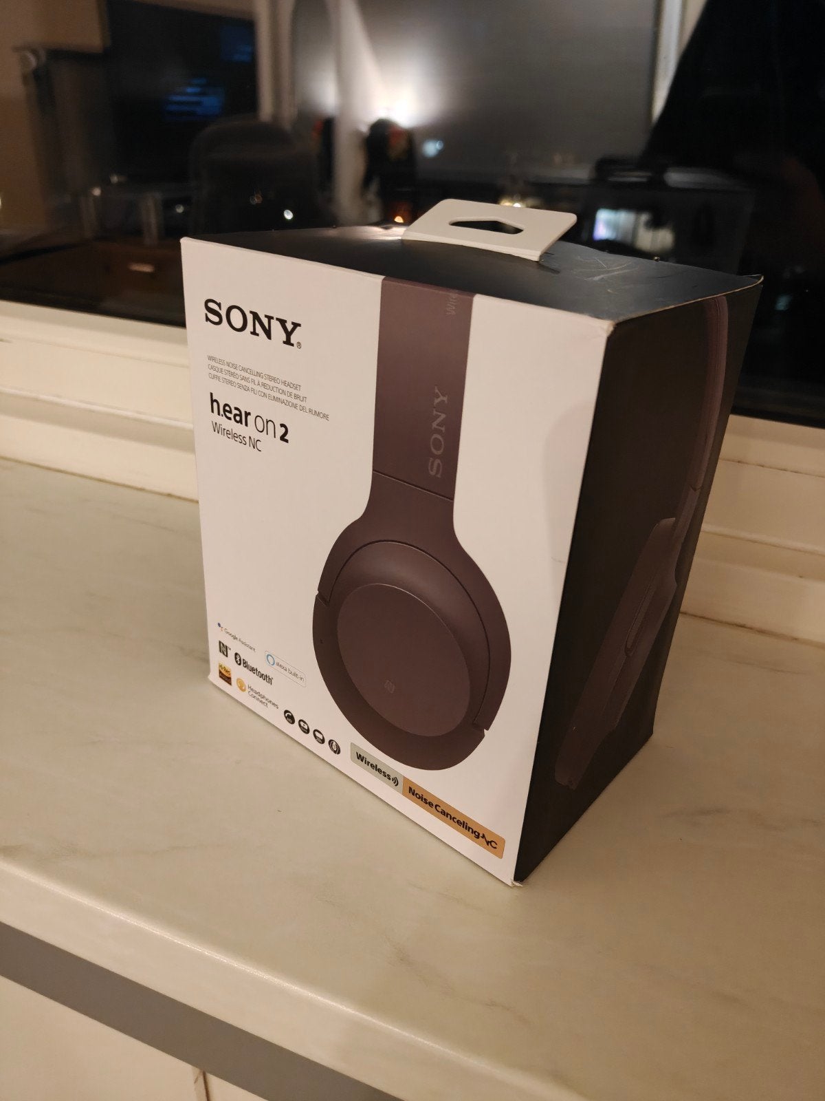 Sony WH-H900N (h.ear on 2) koptelefoon - ANC defect links, Gebruikt, Ophalen of Verzenden, Draadloos, Zwart