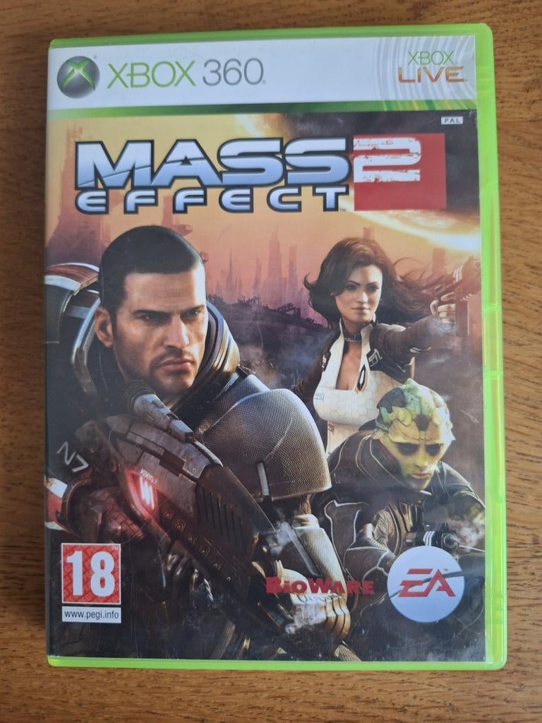Mass Effect 2 Xbox 360 - Sci-Fi RPG Avontuur, Ophalen of Verzenden, Zo goed als nieuw