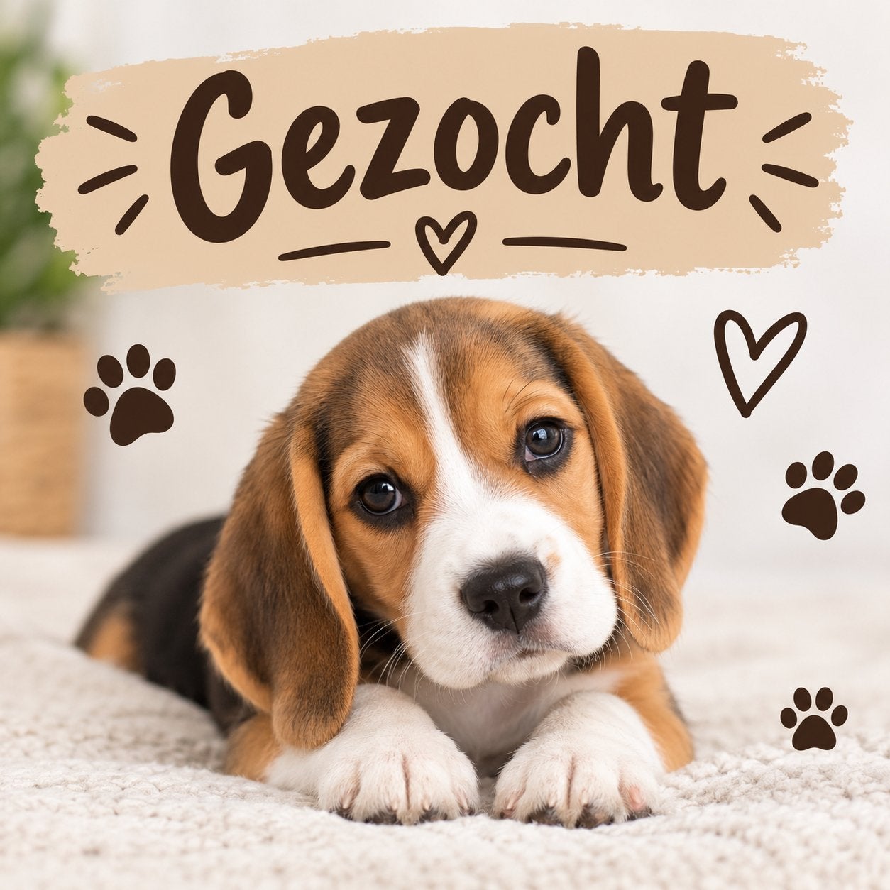 Gezocht! Beagle Pup, Dieren en Toebehoren, Beagle, CDV (hondenziekte), 8 tot 15 weken, Teef