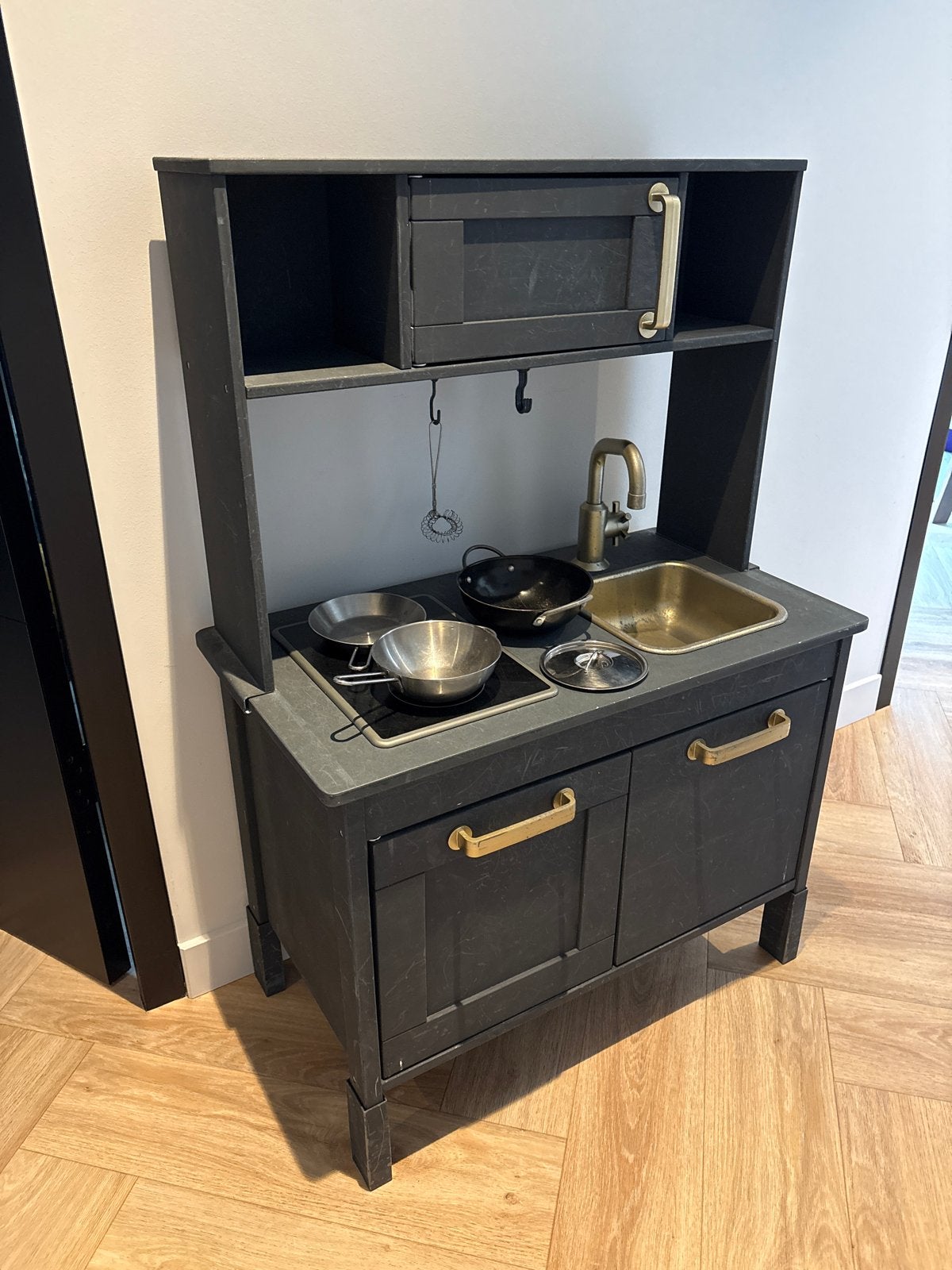 Houten speelkeuken met accessoires, Ophalen, Gebruikt, Ontdekken