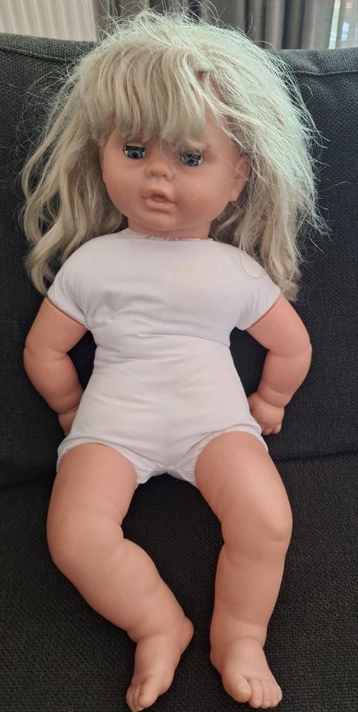 Grote pop, levensecht, 60 cm, Ophalen, Gebruikt, Babypop