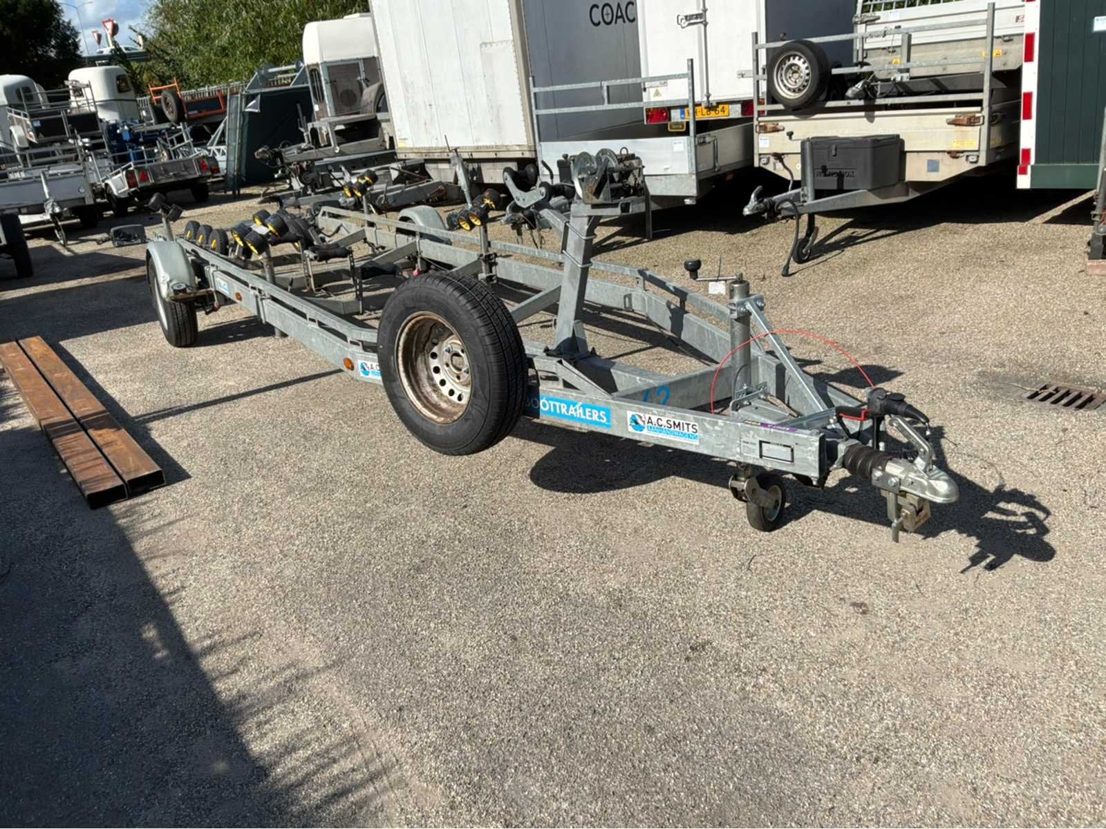 Pega 1800 Boottrailer, Watersport en Boten, Gebruikt, Overige typen