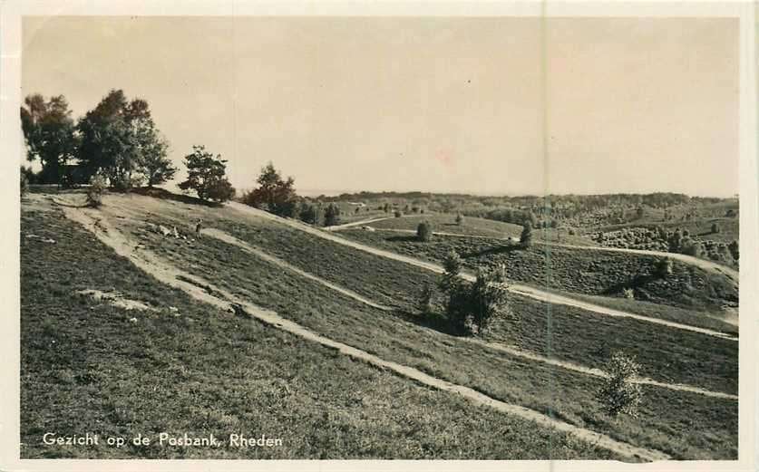 380-662-021 Rheden Posbank, Verzamelen, Ansichtkaarten | Nederland, Verzenden, Voor 1920, Gelderland