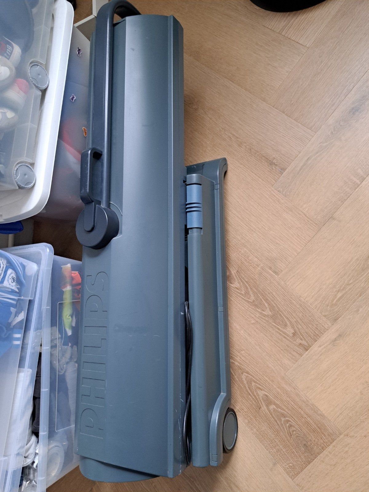 Philips inklapbare zonnebank/zonnehemel met wielen, Ophalen, Gebruikt, Zonnebank enkelzijdig, Minder dan 10 lampen