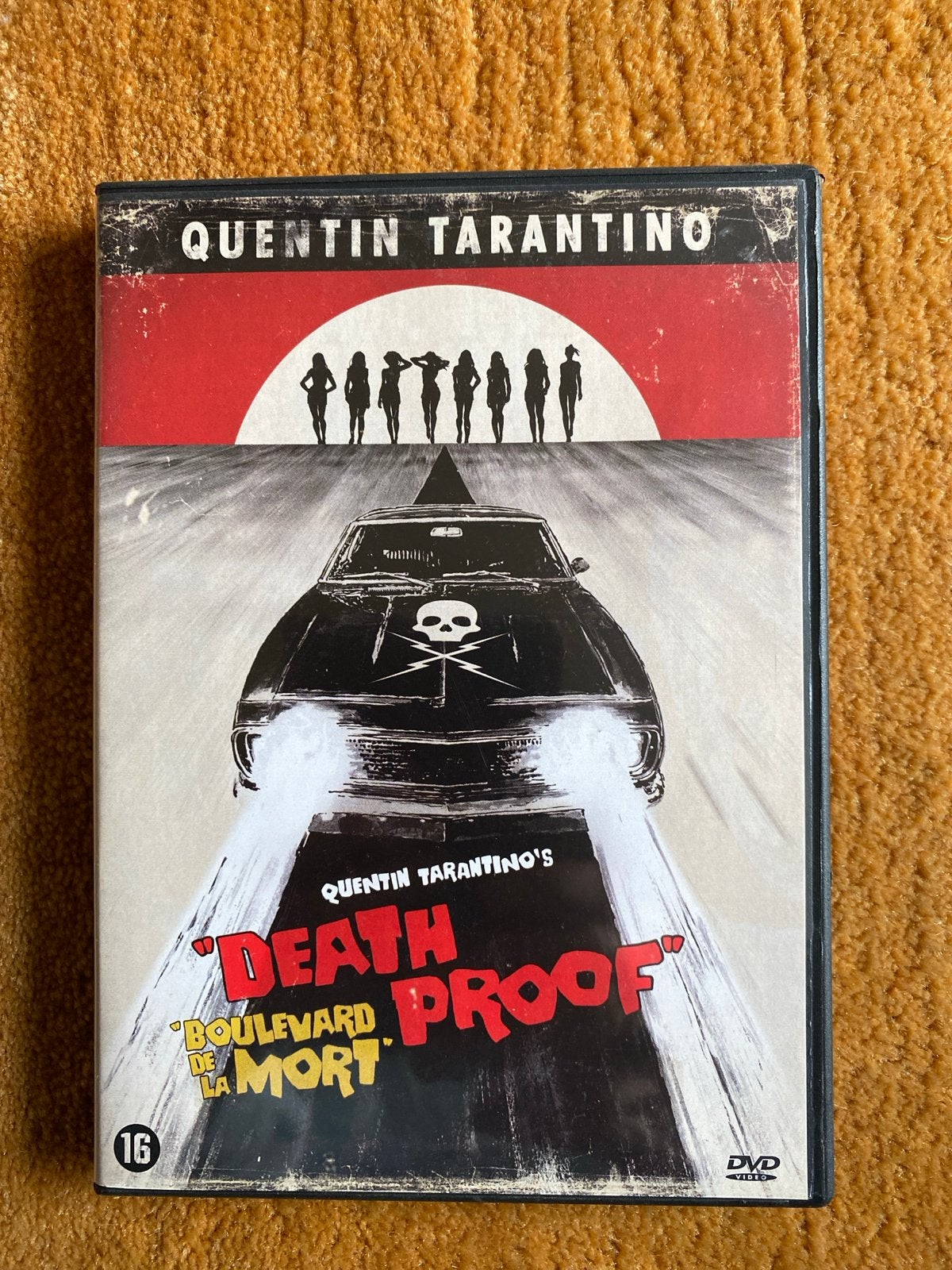 Quentin Tarantino's Death Proof DVD, Vanaf 16 jaar, Ophalen of Verzenden, Gebruikt, Actiethriller