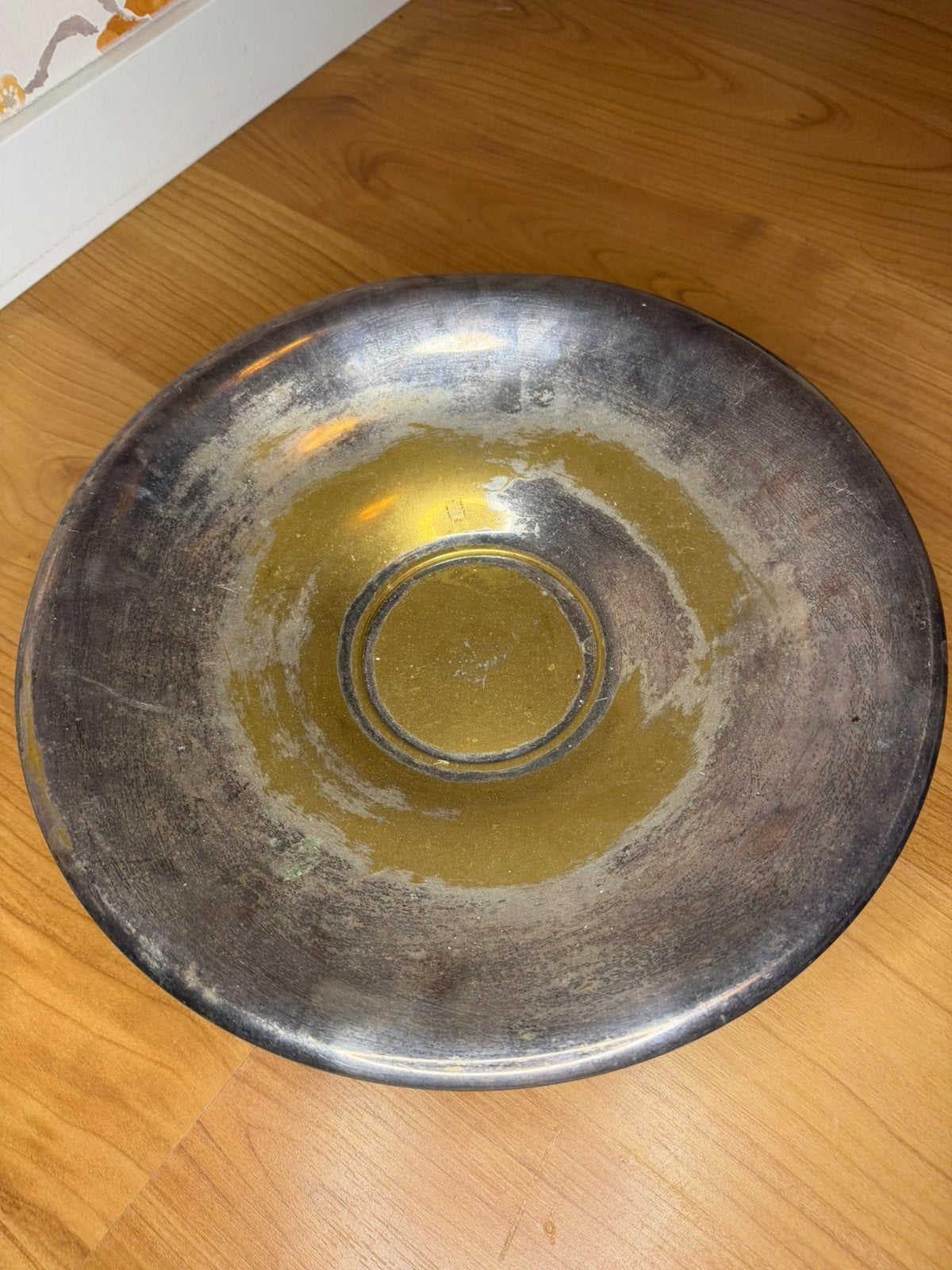 WMF Ikora Vintage Verzilverde Schaal / Bowl (35 cm), Antiek en Kunst, Ophalen of Verzenden