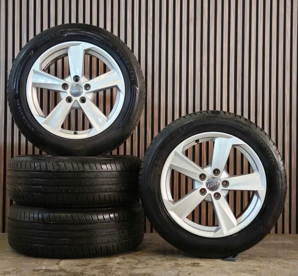 Nette 17" Orig AUDI Q2 velgen+GOEDE Banden 5x112 Ateca T-roc, Auto-onderdelen, Gebruikt, -, -, Banden en Velgen