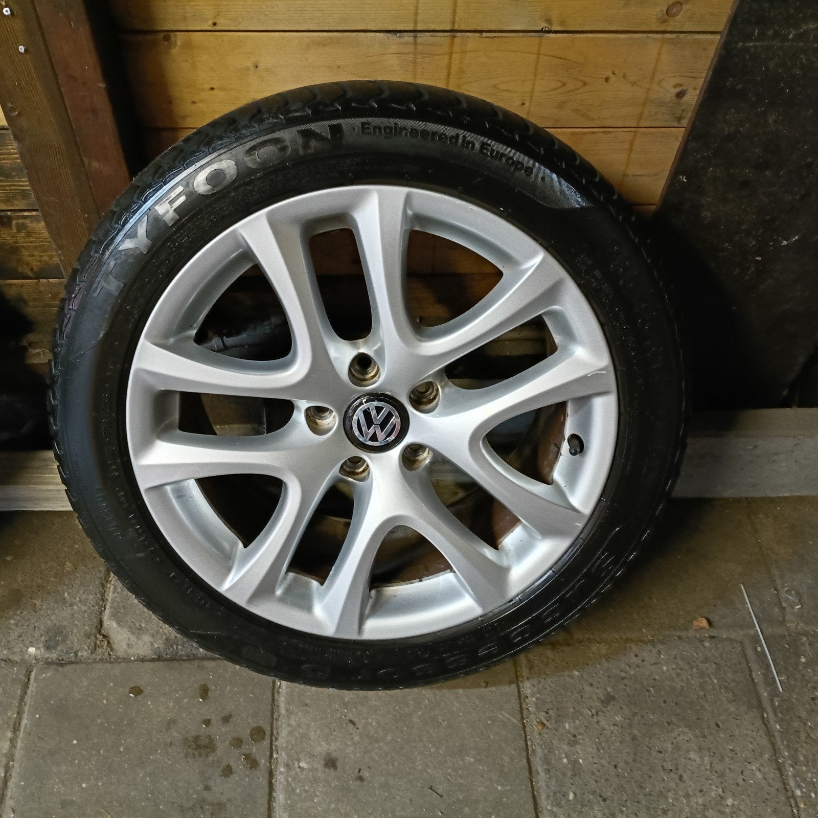 mooie originele VW velgen 17 inch, Ophalen, Gebruikt, Velg(en), 17 inch