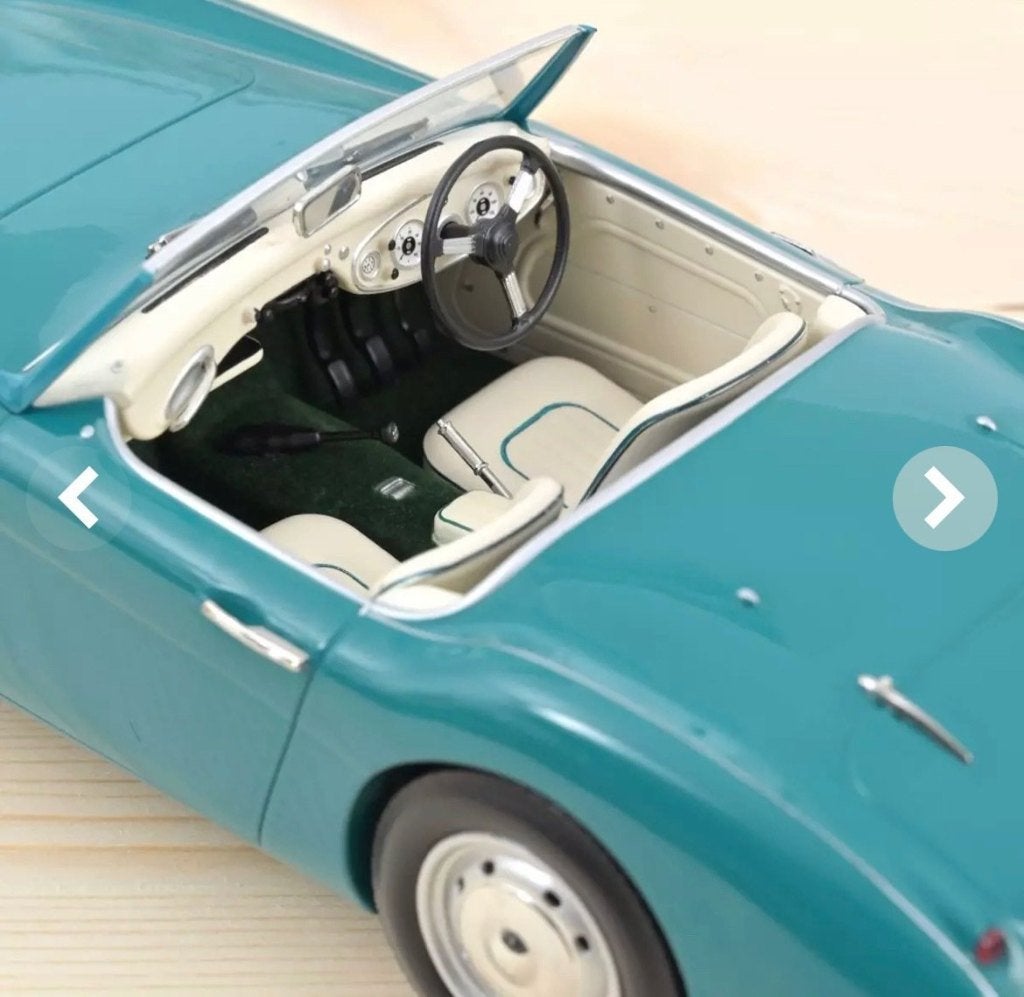 Austin Healey 3000 Mk1 - 1:18 - Norev - nieuw in OVP, Ophalen of Verzenden, Nieuw, Auto, Norev