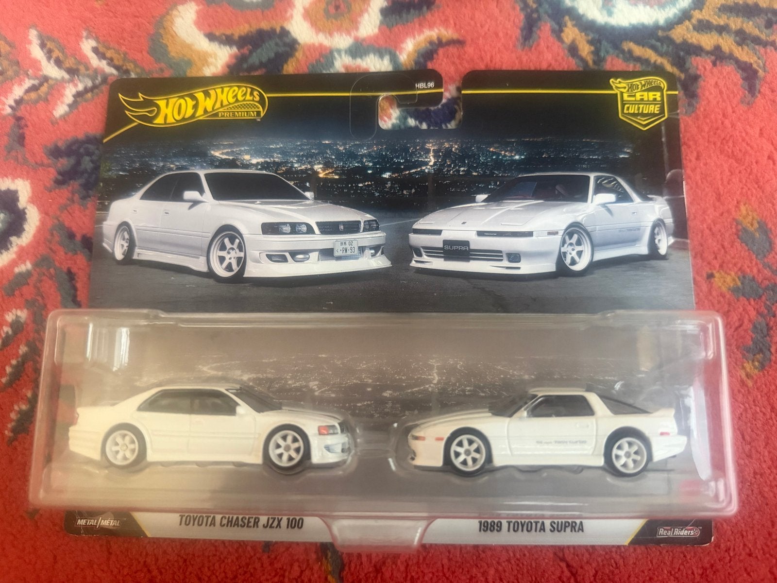 Hot Wheels Premium Set Toyota Chaser & Supra MKIII ‘89, Ophalen of Verzenden, Nieuw, Auto