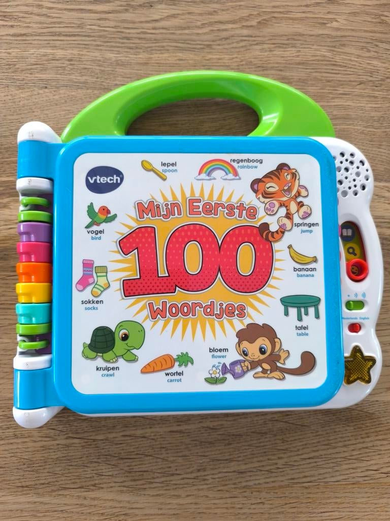 Mijn eerste 100 woordjes van VTech, Kinderen en Baby's, Speelgoed | Vtech, Ophalen, Zo goed als nieuw, 6 maanden tot 2 jaar