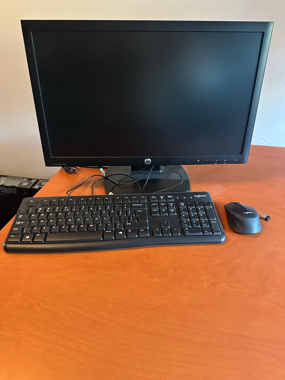 HP ProDisplay P221 Monitor - Zo goed als nieuw, Kantelbaar, Full HD, Ophalen of Verzenden, Zo goed als nieuw