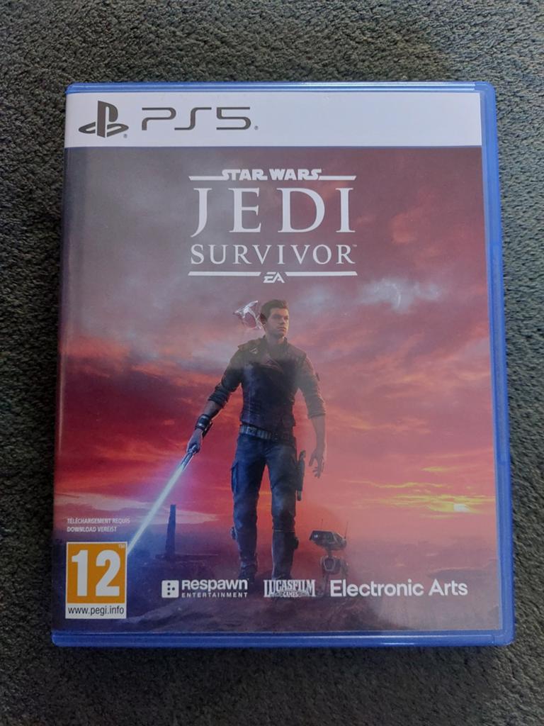 PS5 Star Wars Jedi: Survivor - Zo goed als nieuw, 1 speler, Zo goed als nieuw, Vanaf 12 jaar, Ophalen