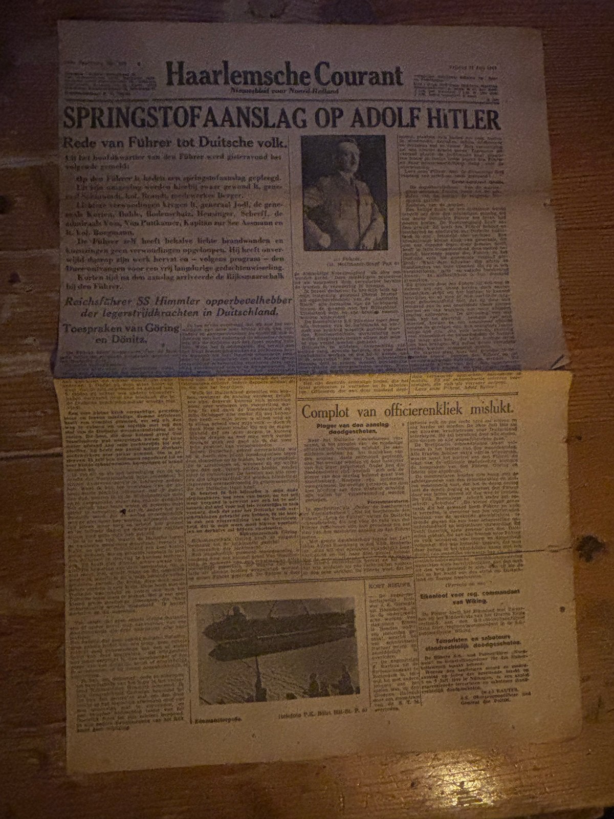 Historische kranten uit 1939 en 1944 - Unieke verzameling, Ophalen of Verzenden, Gelezen, Krant