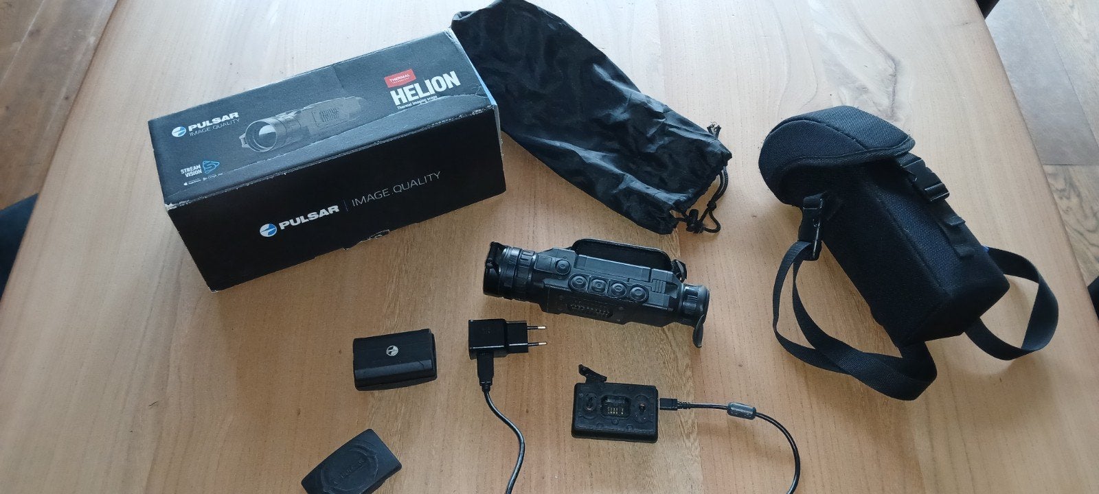Pulsar Helion XQ50F Warmtebeeldcamera Monoculair, Overige merken, Overige typen, Ophalen of Verzenden, Zo goed als nieuw