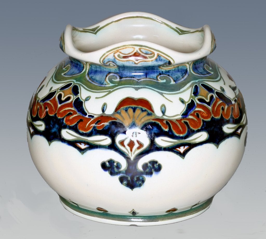 Rozenburg (juliana)	vaasje (Nr.: 450), Antiek en Kunst, Ophalen of Verzenden