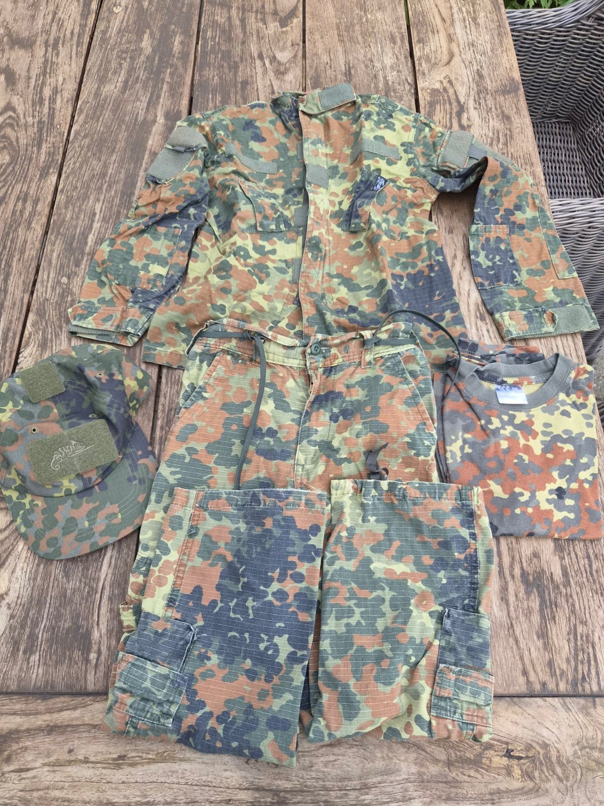 Duits Leger set kleding  MFH maat 134, Ophalen of Verzenden, Zo goed als nieuw, Setje, MFH