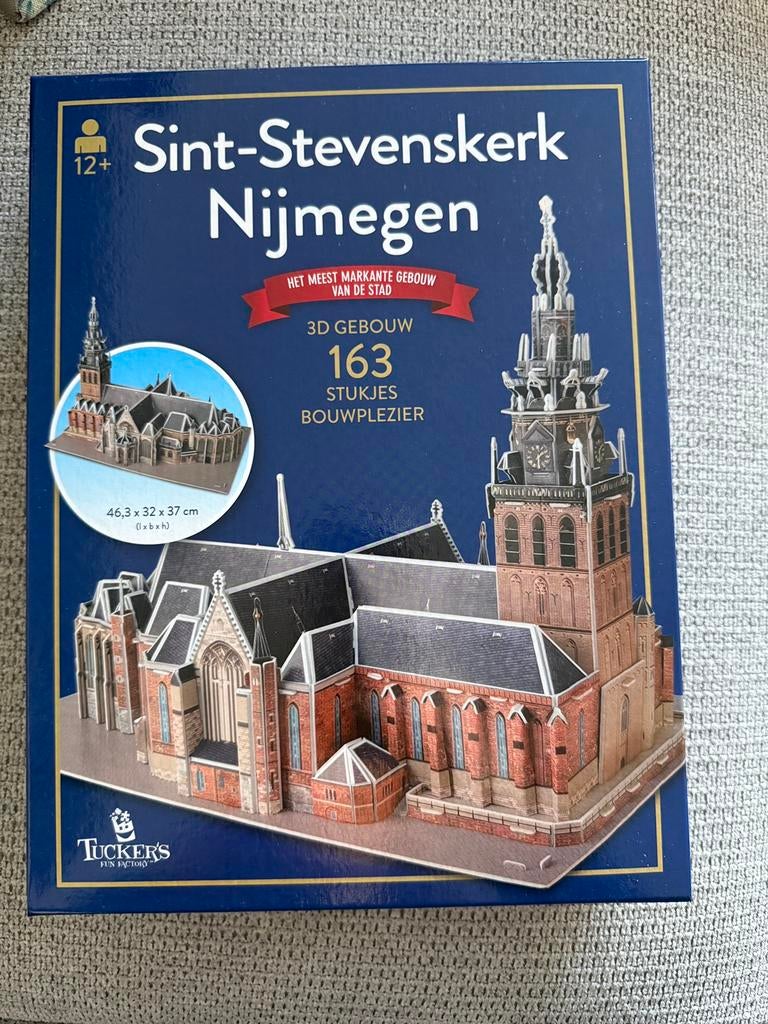Sint-stevenskerk Nijmegen 3d puzzel, Ophalen of Verzenden, Nieuw