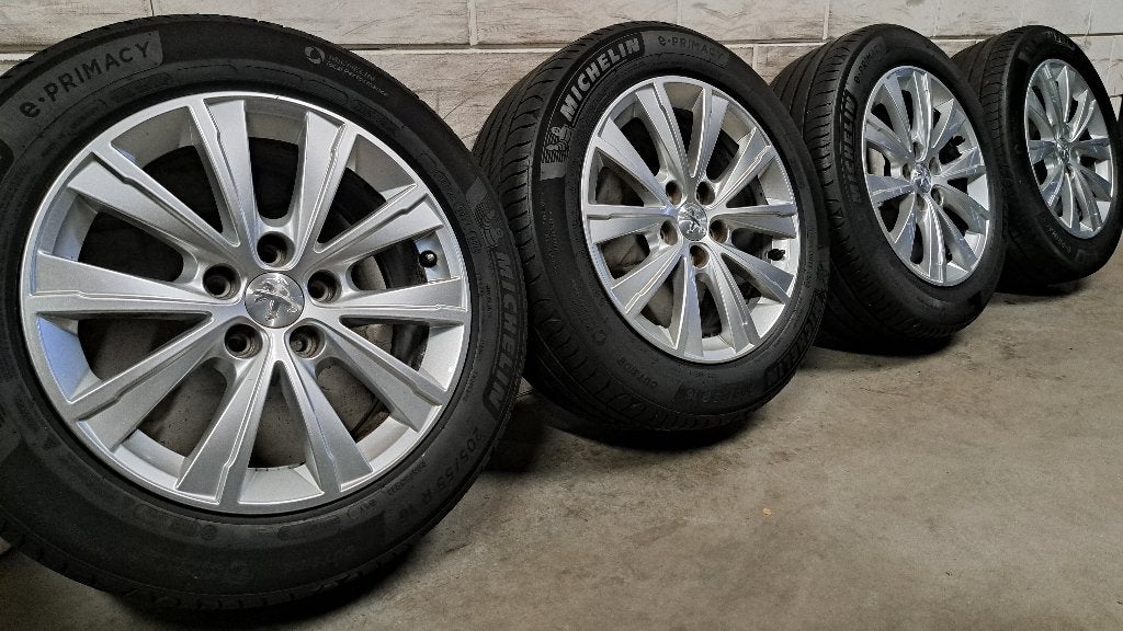 Lichtmetalen velgen Partner Proace Ci Berlingo 308 205/55/16, Auto-onderdelen, Banden en Velgen, Gebruikt, 16 inch, Banden en Velgen