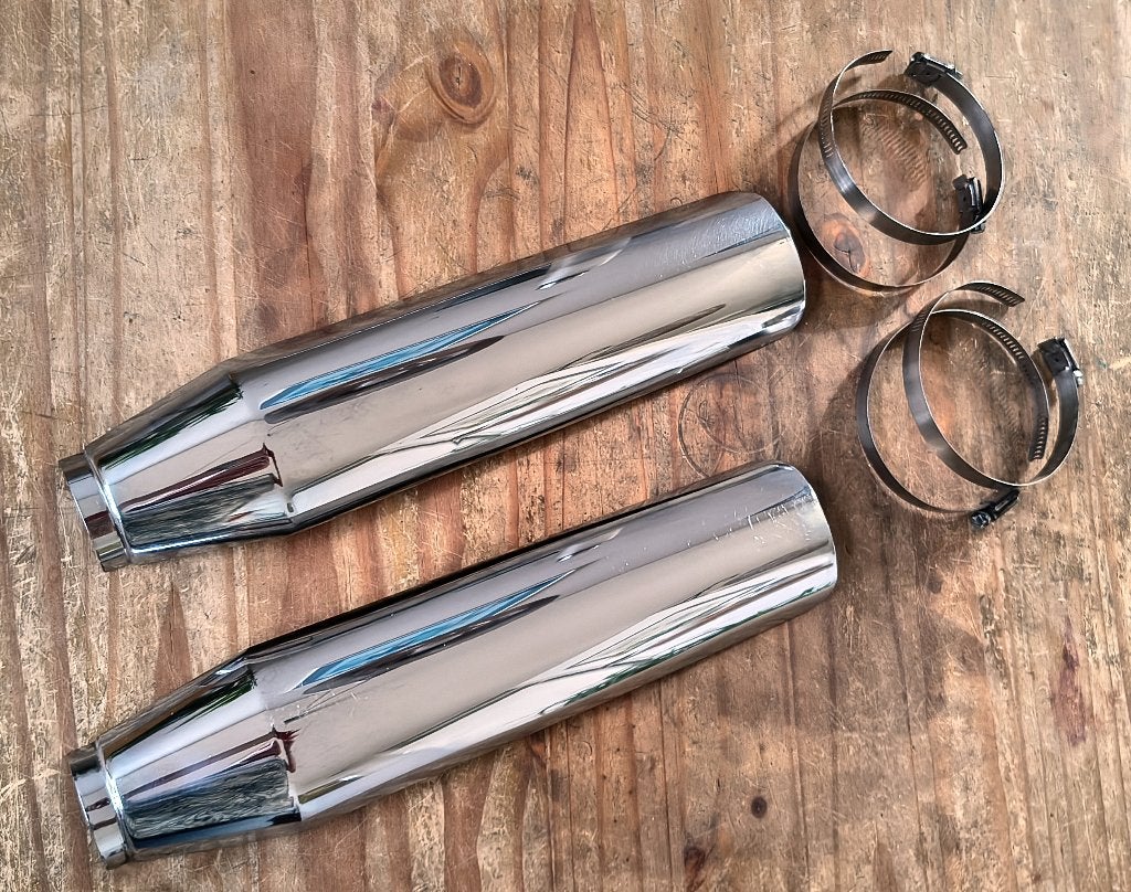 Sportster Hitteschilden Uitlaat - Heat Shields Muffler, Ophalen of Verzenden