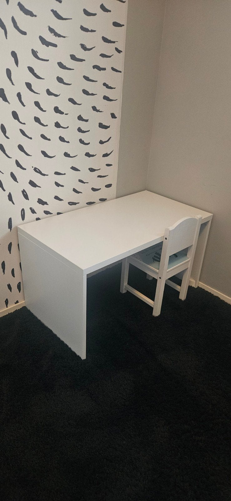 IKEA Kinderbureau - Wit, Gebruikt, Ophalen of Verzenden, IKEA, Wit