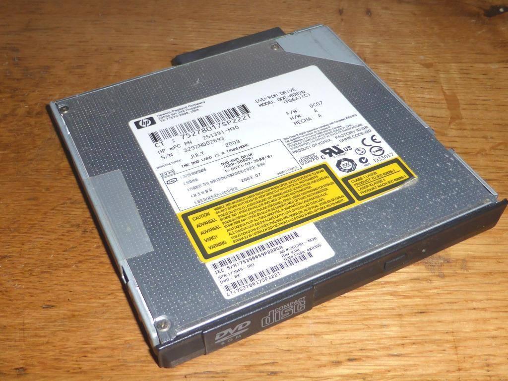 HP GDR-8082N interne DVD-ROM drive voor HP laptops, Computers en Software, Optische drives, Intern, Ophalen of Verzenden, Zo goed als nieuw