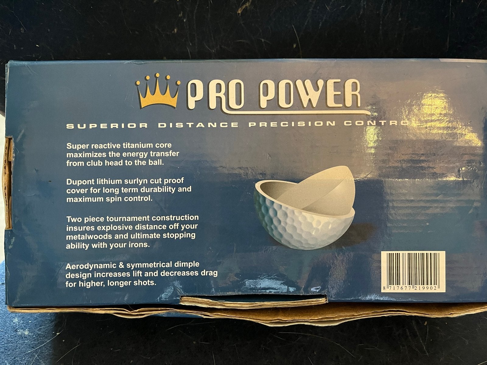 Pro Power Double Titanium Golfballen - 36 stuks, Sport en Fitness, Golf, Ophalen of Verzenden, Nieuw, Bal(len), Overige merken
