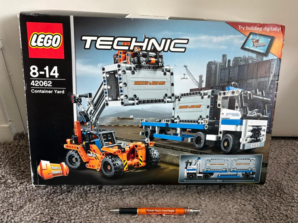 Lego Technic 42062 Container Yard, Ophalen, Gebruikt, Lego, Technic