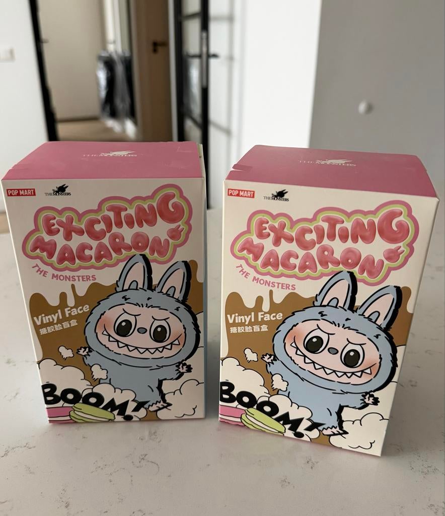 Labubu Macaron Pop Mart The Monsters Vinyl Face Blind Box, Ophalen of Verzenden, Nieuw