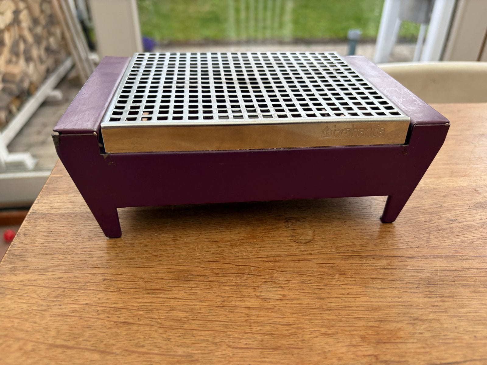 Vintage Brabantia rechaud paars, Ophalen of Verzenden, Huis en Inrichting