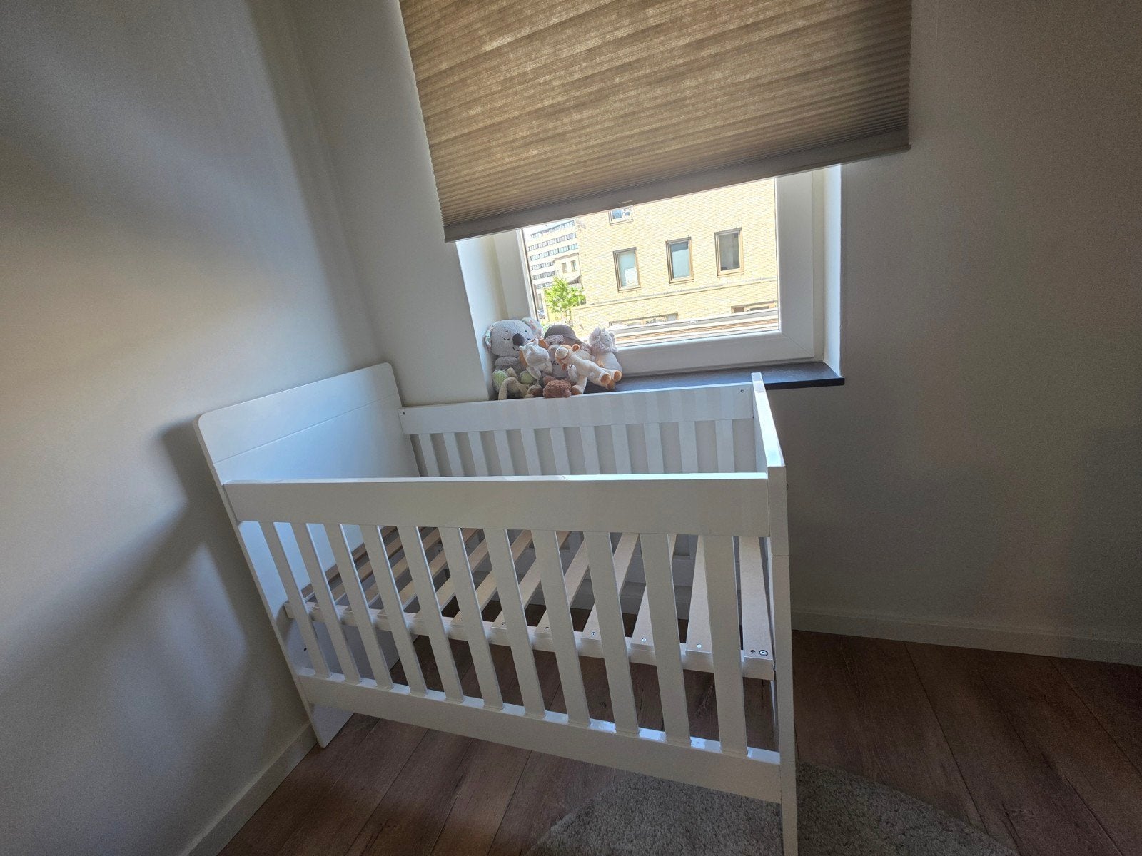 Babykamer (hoogglans wit), Kinderen en Baby's, Kinderkamer | Complete kinderkamers, Ophalen, Gebruikt, Jongetje of Meisje